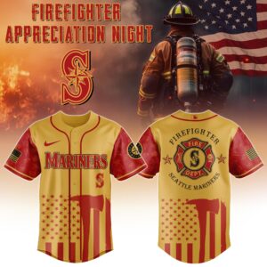 Seattle Mariners x Firefighter Appreciation Special Edition Jersey