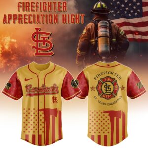 St. Louis Cardinals x Firefighter Appreciation Special Edition Jersey