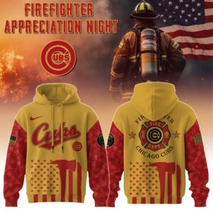 Chicago Cubs x Firefighter Appreciation Special Edition Unisex Hoodie