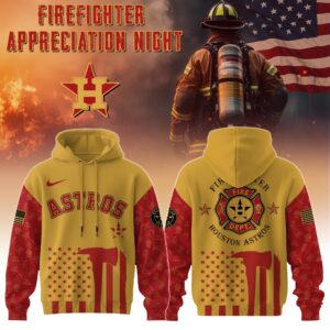 Houston Astros x Firefighter Appreciation Special Edition Unisex Hoodie