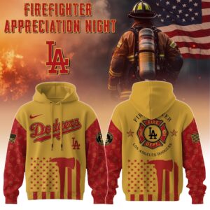 Los Angeles Dodgers x Firefighter Appreciation Special Edition Unisex Hoodie