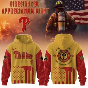 Philadelphia Phillies x Firefighter Appreciation Special Edition Unisex Hoodie
