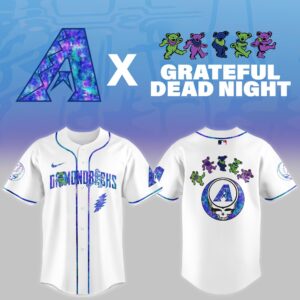 Arizona Diamondbacks x Grateful Dead Special Edition Jersey