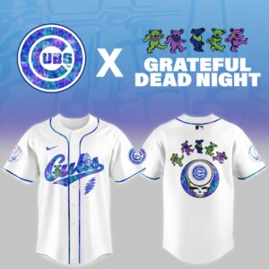 Chicago Cubs x Grateful Dead Special Edition Jersey