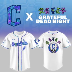 Cleveland Guardians x Grateful Dead Special Edition Jersey