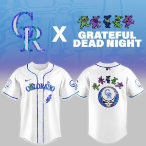 Colorado Rockies x Grateful Dead Special Edition Jersey