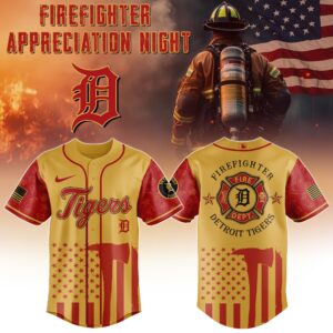 Detroit Tigers x Firefighter Appreciation Special Edition Jersey