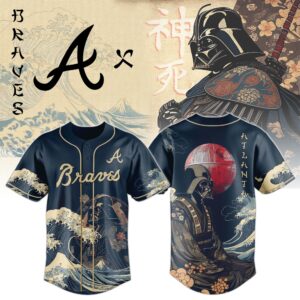 Atlanta Braves x Lord Vader Star Wars Special Edition Jersey