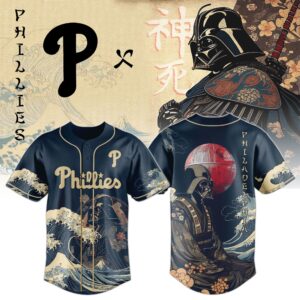 Philadelphia Phillies x Lord Vader Star Wars Special Edition Jersey