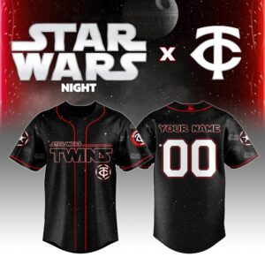 Minnesota Twins x Star Wars Personalized Custom Jersey