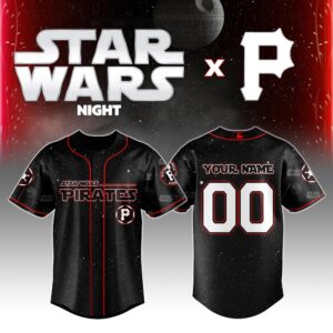 Pittsburgh Pirates x Star Wars Personalized Custom Jersey