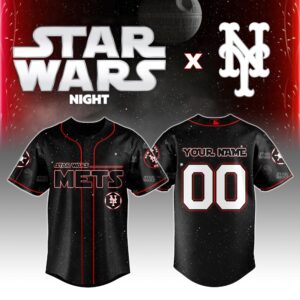 New York Mets x Star Wars Personalized Custom Jersey