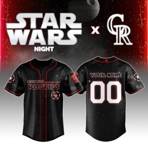 Colorado Rockies x Star Wars Personalized Custom Jersey