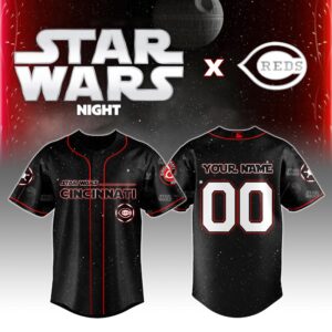 Cincinnati Reds x Star Wars Personalized Custom Jersey