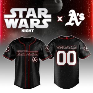 Oakland Athletics x Star Wars Personalized Custom Jersey