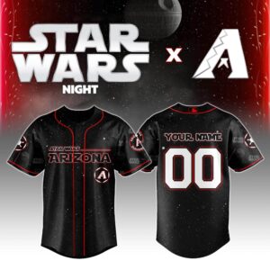 Arizona Diamondbacks x Star Wars Personalized Custom Jersey