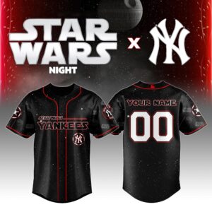 New York Yankees x Star Wars Personalized Custom Jersey