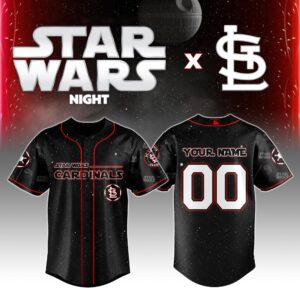 St. Louis Cardinals x Star Wars Personalized Custom Jersey