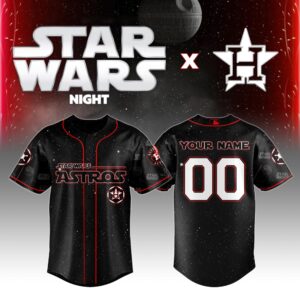 Houston Astros x Star Wars Personalized Custom Jersey