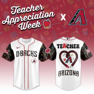 Arizona Diamondbacks x Teacher Appreciation Special Edition Jersey