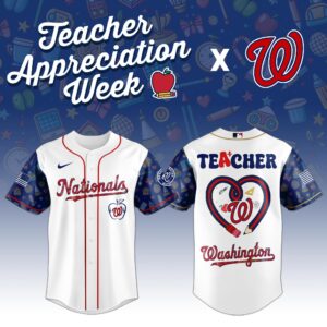 Washington Nationals x Teacher Appreciation Special Edition Jersey