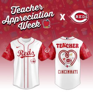 Cincinnati Reds x Teacher Appreciation Special Edition Jersey