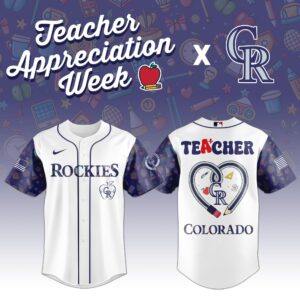 Colorado Rockies x Teacher Appreciation Special Edition Jersey