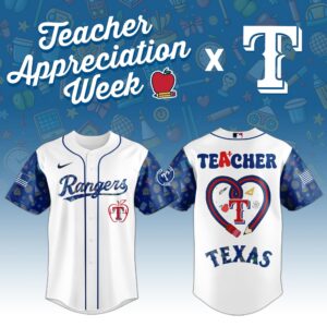 Texas Rangers x Teacher Appreciation Special Edition Jersey