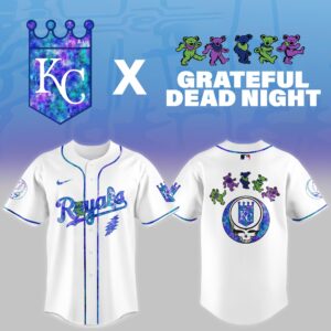 Kansas City Royals x Grateful Dead Special Edition Jersey