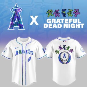 Los Angeles Angels x Grateful Dead Special Edition Jersey