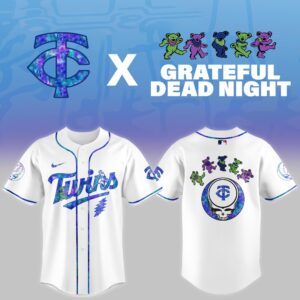 Minnesota Twins x Grateful Dead Special Edition Jersey