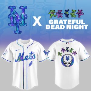 New York Mets x Grateful Dead Special Edition Jersey
