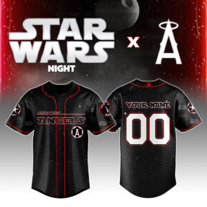 Los Angeles Angels x Star Wars Personalized Custom Jersey