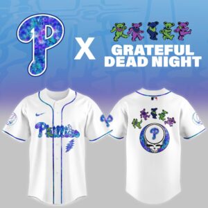 Philadelphia Phillies x Grateful Dead Special Edition Jersey