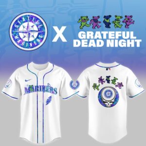 Seattle Mariners x Grateful Dead Special Edition Jersey