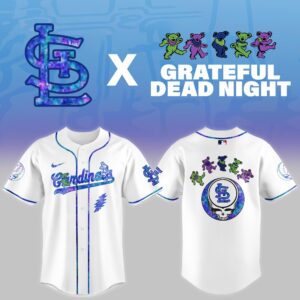 St. Louis Cardinals x Grateful Dead Special Edition Jersey