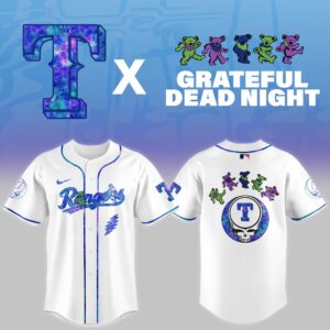 Texas Rangers x Grateful Dead Special Edition Jersey