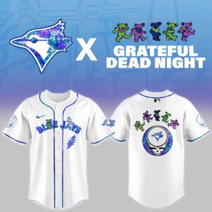 Toronto Blue Jays x Grateful Dead Special Edition Jersey