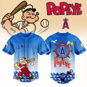 Los Angeles Angels x Popeye Special Edition Jersey