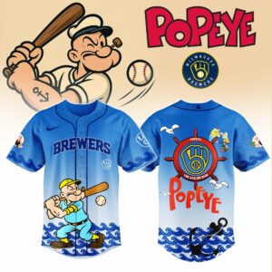 Milwaukee Brewers x Popeye Special Edition Jersey