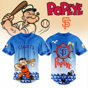 San Francisco Giants x Popeye Special Edition Jersey