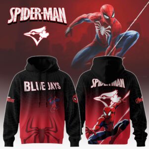 Toronto Blue Jays x Spiderman Special Edition Unisex Hoodie