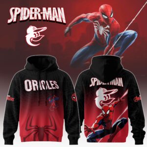 Baltimore Orioles x Spiderman Special Edition Unisex Hoodie