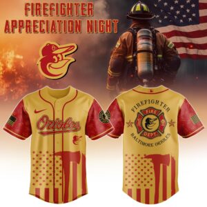 Baltimore Orioles x Firefighter Appreciation Special Edition Jersey
