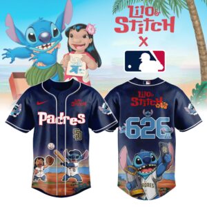 San Diego Padres x Lilo & Stitch Special Edition Jersey