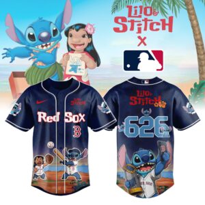 Boston Red Sox x Lilo & Stitch Special Edition Jersey