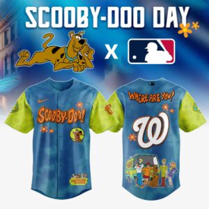 Washington Nationals x Scooby Doo Special Edition V2 Jersey