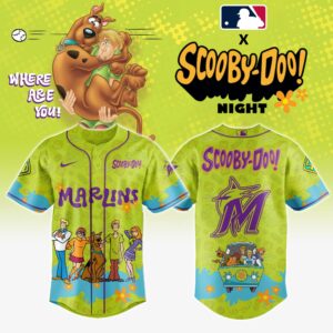 Miami Marlins x Scooby Doo Special Edition Jersey