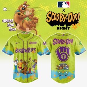 Milwaukee Brewers x Scooby Doo Special Edition Jersey