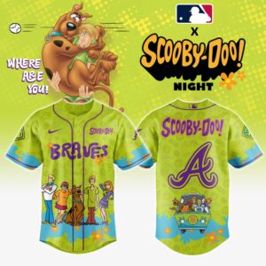 Atlanta Braves x Scooby Doo Special Edition Jersey